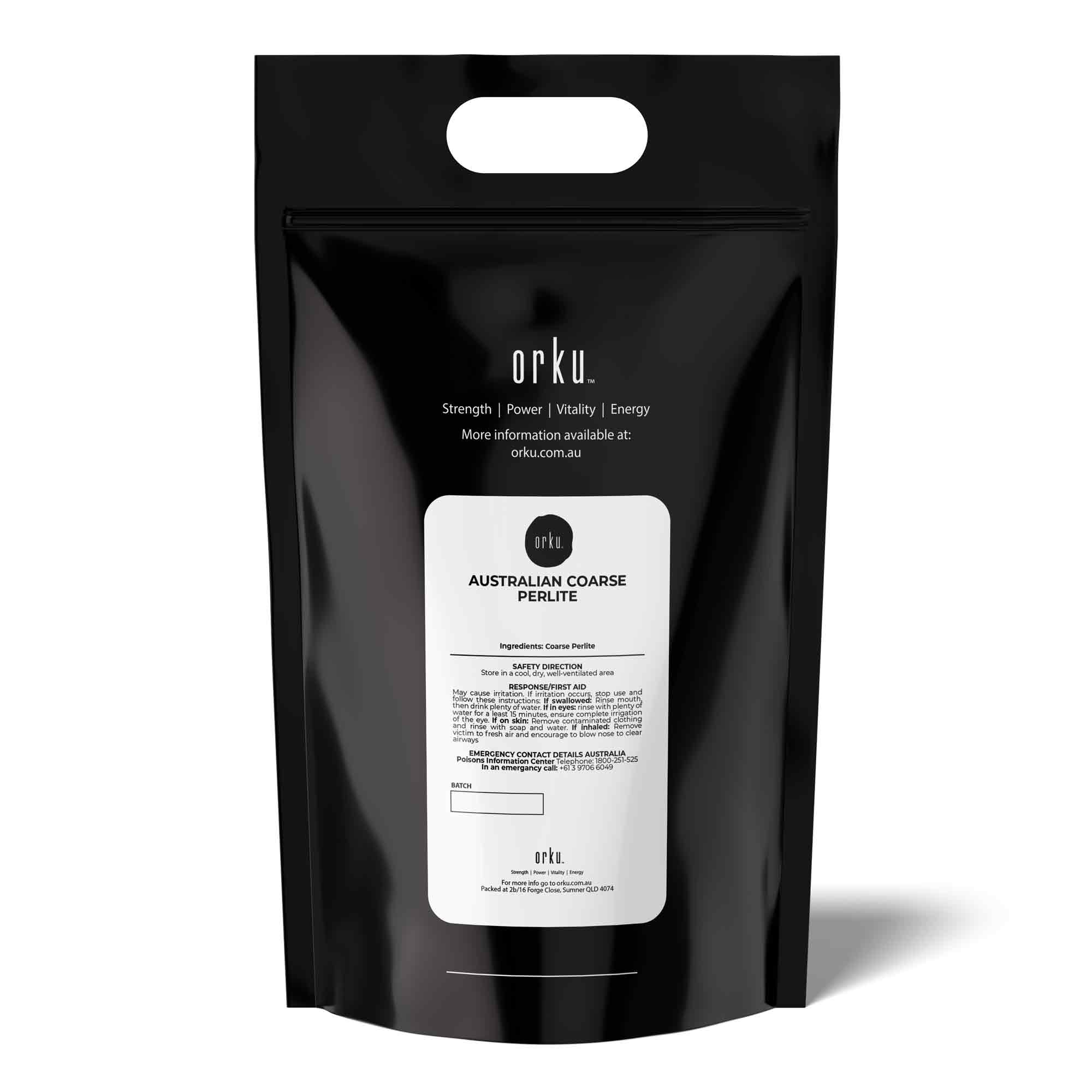 Orku 20L Perlite Coarse Premium Soil Expanded Medium Plants Hydroponics