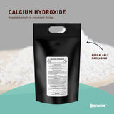 Kemmie 5Kg Calcium Hydroxide Powder - Food Grade Pickling Lime Slaked Lime FCC