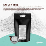 Kemmie Bulk 10Kg Calcium Hydroxide Powder - Food Grade Pickling Lime Slaked FCC