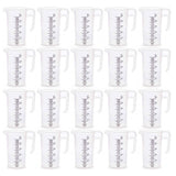 20x 500ml Measuring Jug Strong Clear Plastic Propylene BPA 5 Food Grade Pro-Jug