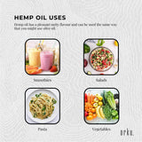 Condiments & Sauces: Orku 5L Organic Hemp Seed Oil - Cold Pressed Food Grade Oils