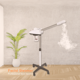 Facial Cleansers: Ellie & Ruby Facial Steamer Professional Ozone Face Sauna Deep Skin Cleansing