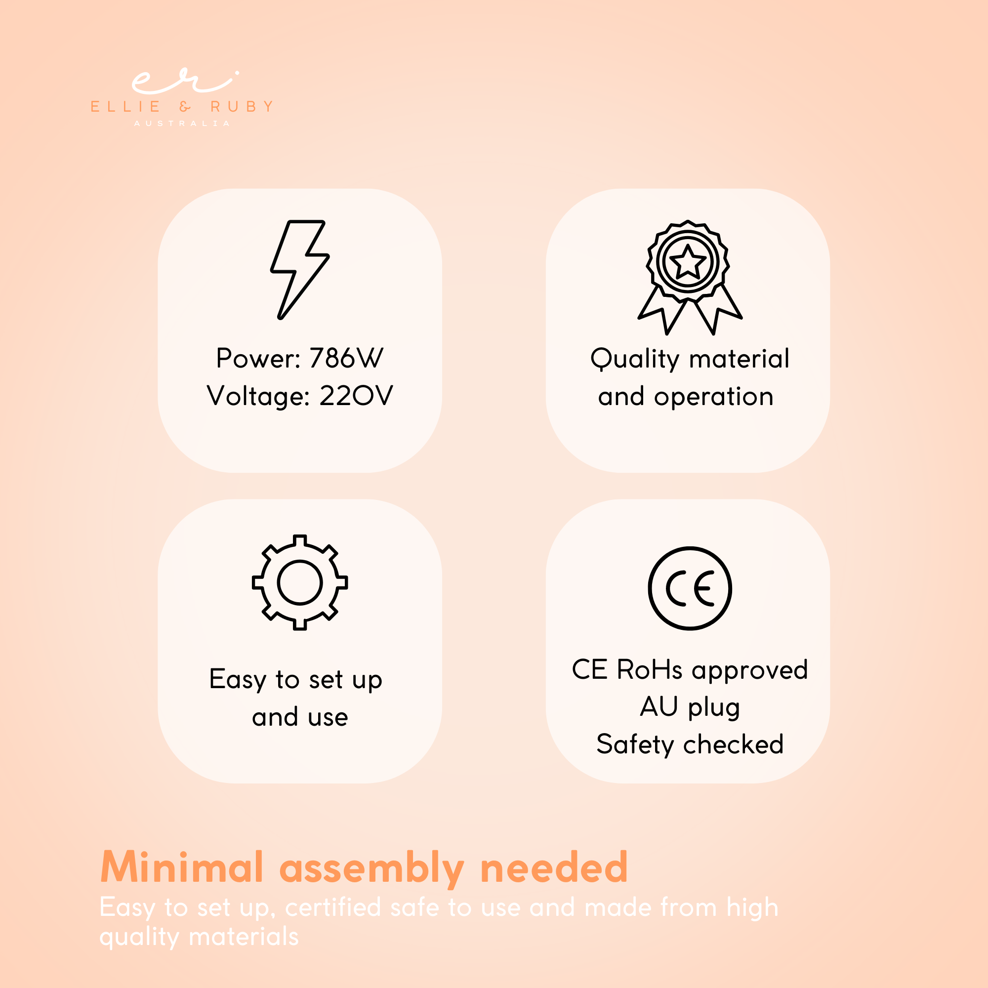 Facial Cleansers: Ellie & Ruby Facial Steamer Professional Ozone Face Sauna Deep Skin Cleansing