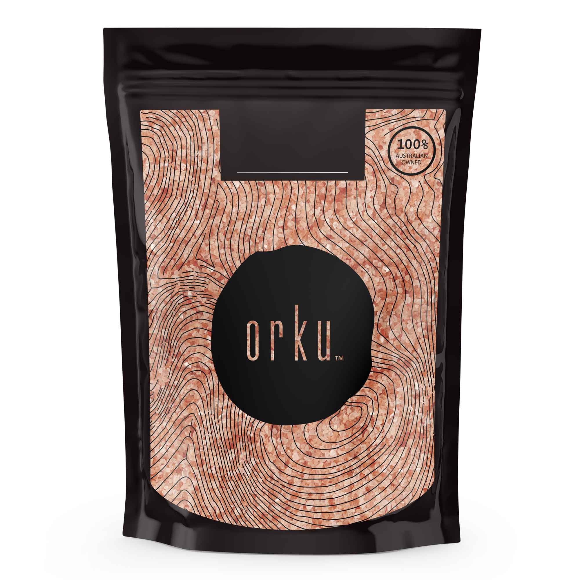 Bath Additives: 2Kg Pink Himalayan Bath Salts - Natural Crystal Rocks - Spa Therapy Body Scrub