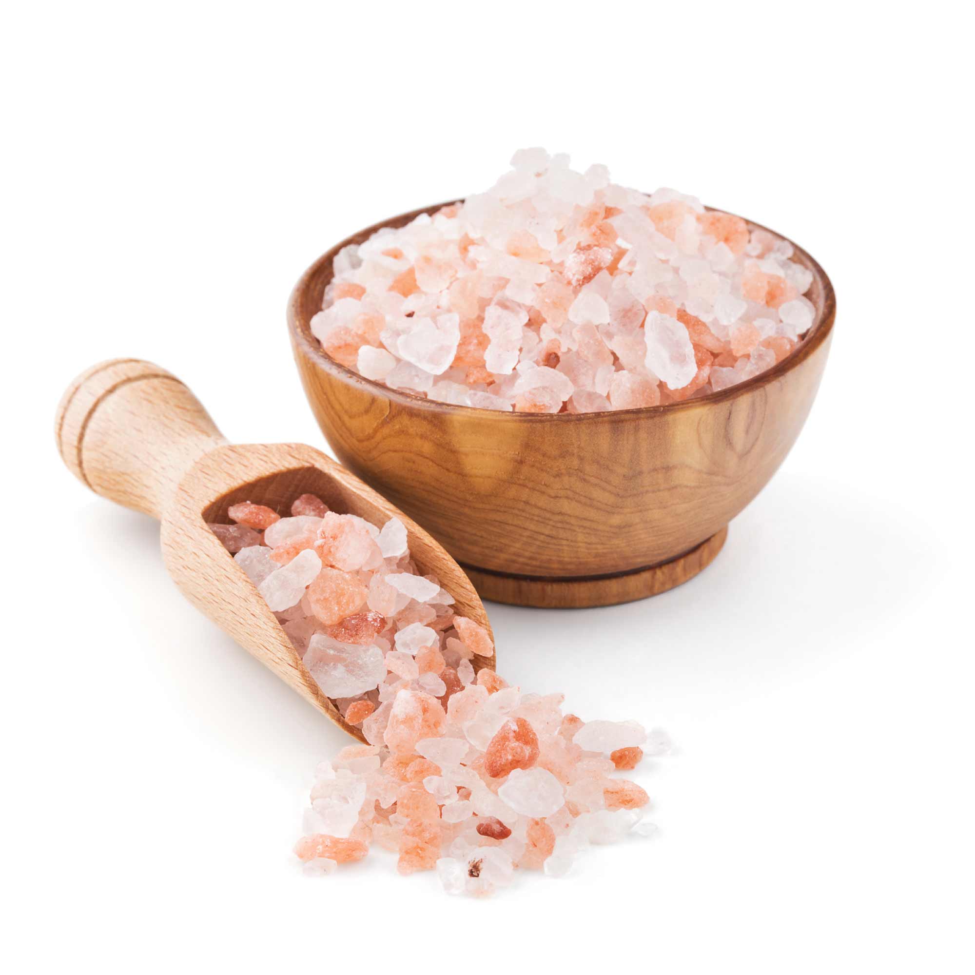 Bath Additives: 2Kg Pink Himalayan Bath Salts - Natural Crystal Rocks - Spa Therapy Body Scrub