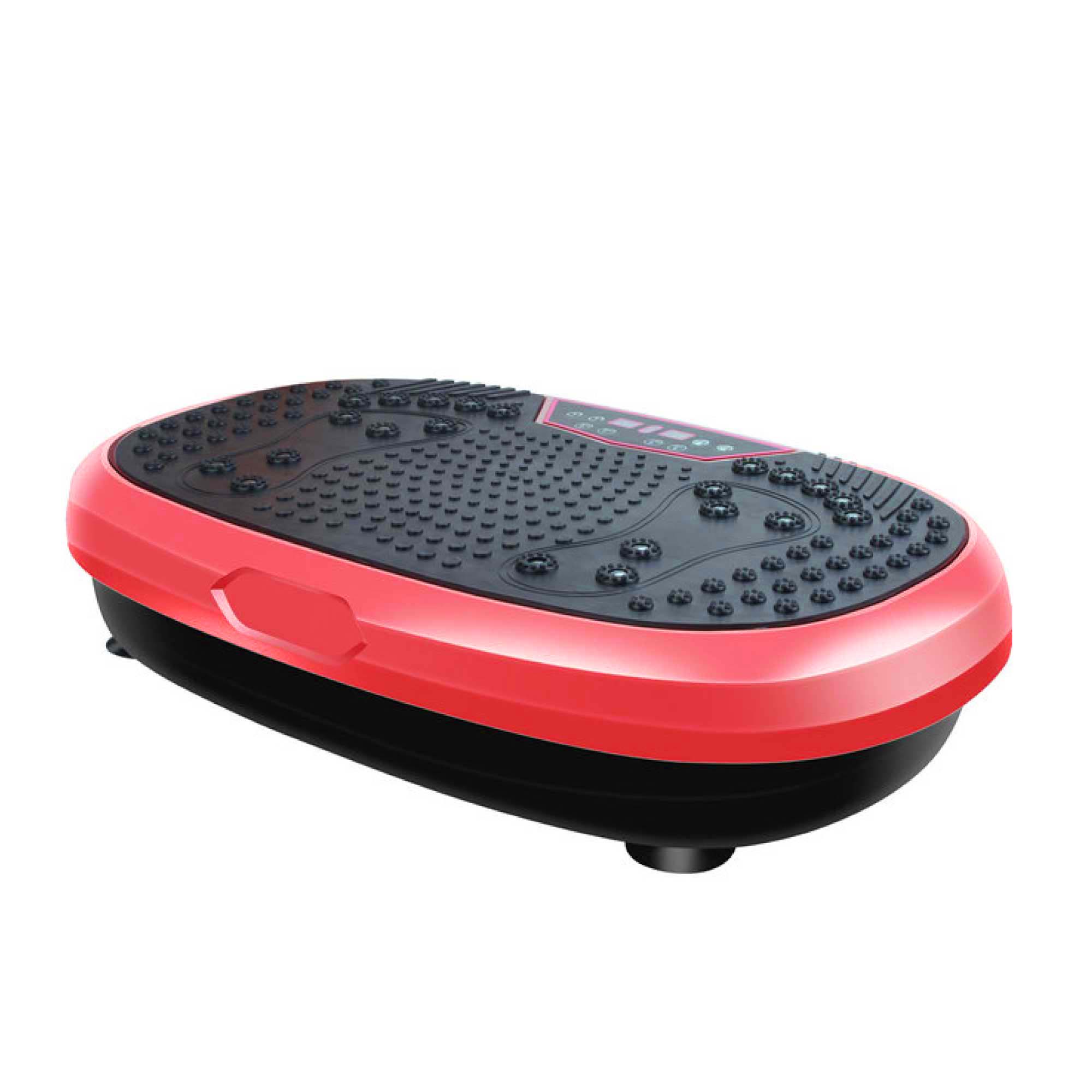 Social Hike 60cm Vibration Plate Machine Full Body Exercise Platform Red