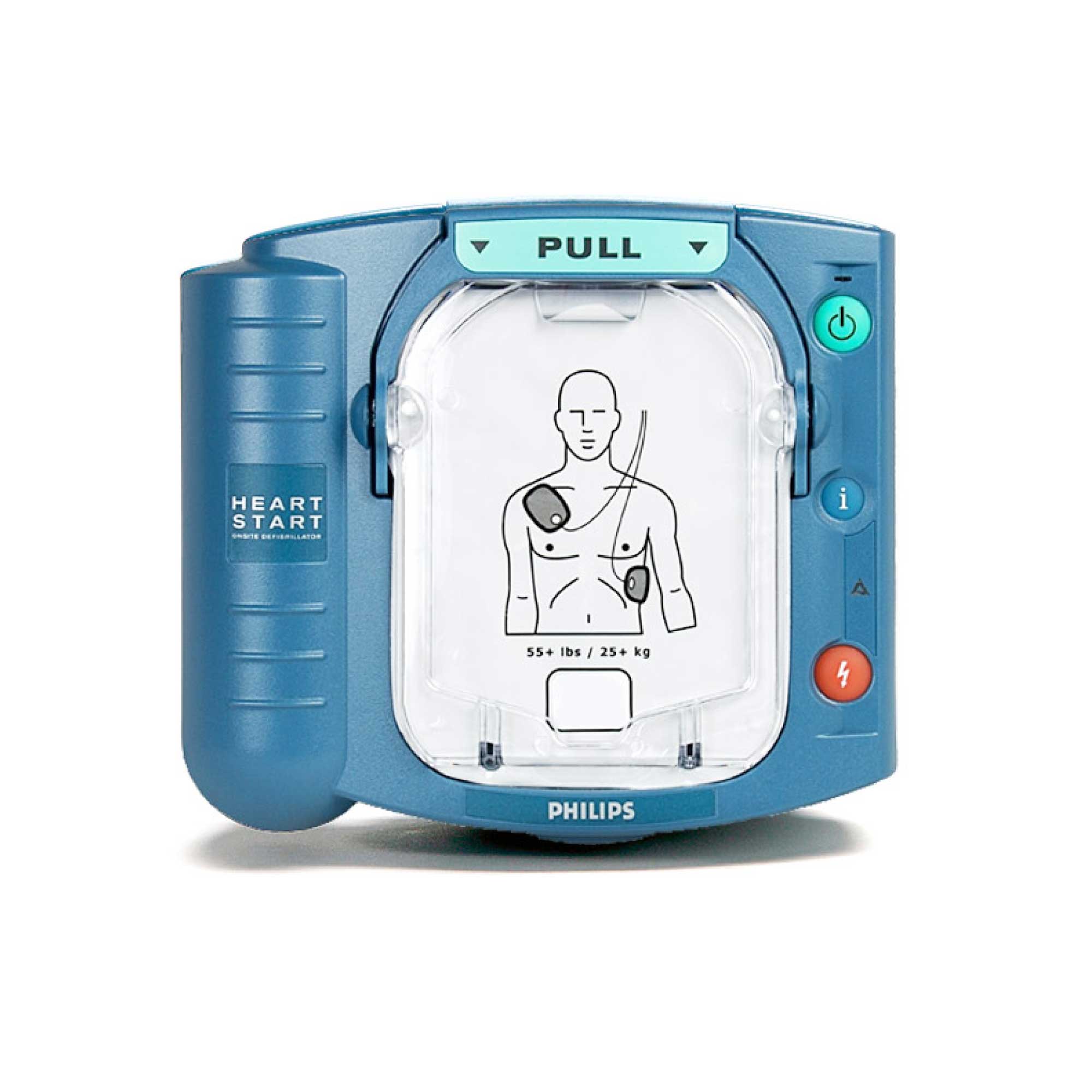 Phillips HeartStart HS1 AED Defibrillator + Carry Case Automatic Heart Starter