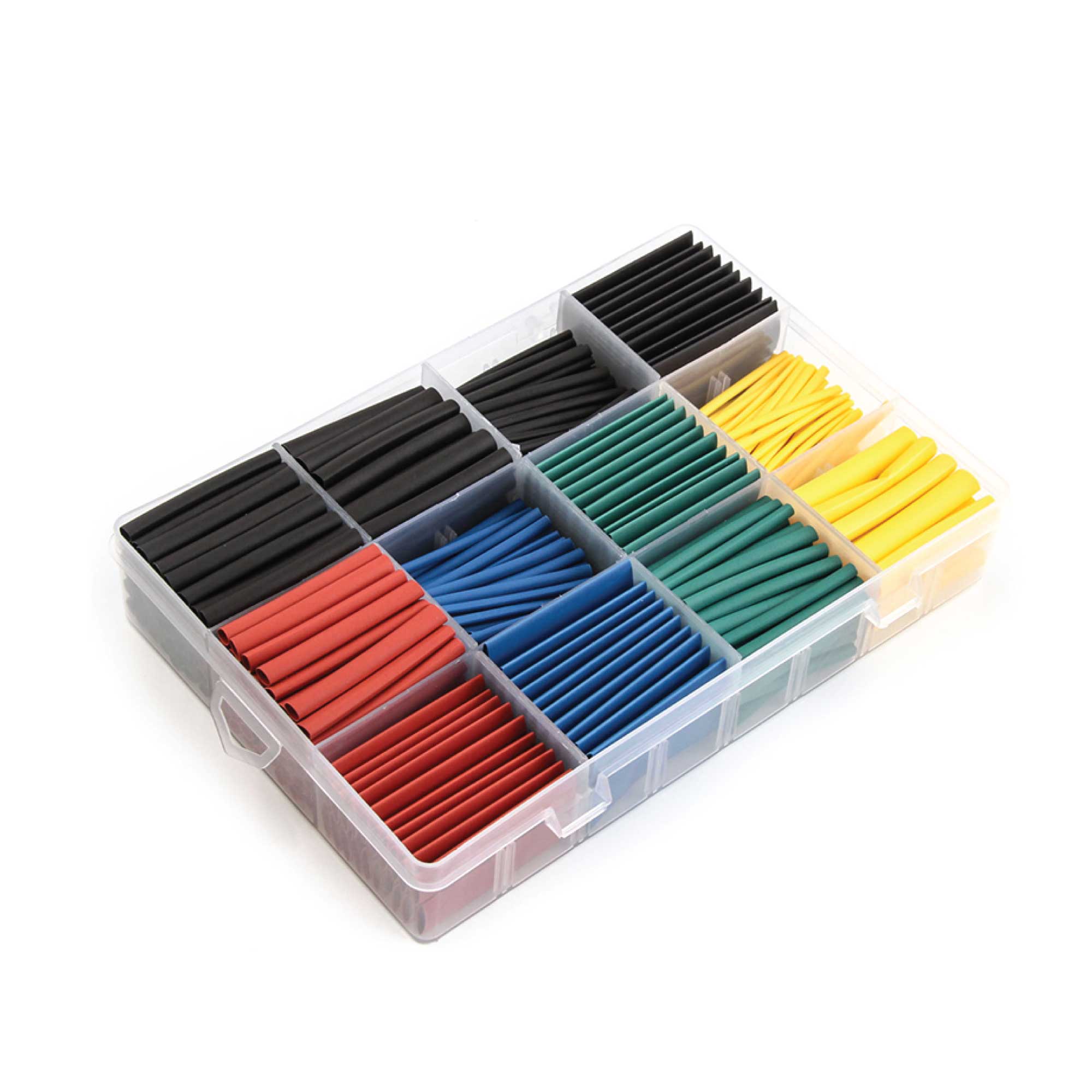 Tool Sockets: 530 Pcs Heating Shrink Sleeve Set Heat Shrinkable Insulation Electrical Cable Tube