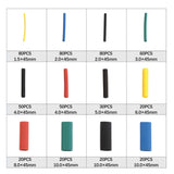 Tool Sockets: 530 Pcs Heating Shrink Sleeve Set Heat Shrinkable Insulation Electrical Cable Tube