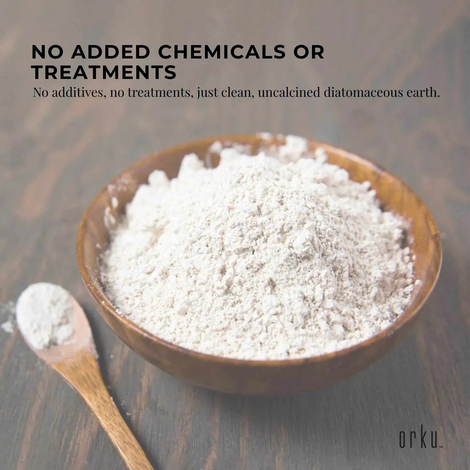 Sands & Soils: Orku 3Kg Fossil Shell Flour Tub - Livestock Garden Diatomaceous Earth
