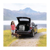Dog Carriers & Crates: Aluminium Dog Travel Crate 56x65x77cm - Medium Pet Car Transport Cage Kennel Box