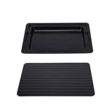 Kettles: Fast Defrosting Meat Tray FDA Approved - Medium Miracle Aluminium Thawing Plate