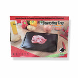 Kettles: Fast Defrosting Meat Tray FDA Approved - Medium Miracle Aluminium Thawing Plate