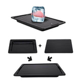 Kettles: Fast Defrosting Meat Tray FDA Approved - Medium Miracle Aluminium Thawing Plate