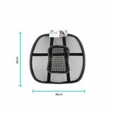 Facial Lotions & Moisturisers: Better Back Support Chair Posture Lumbar Brace Mesh with Massage Beads