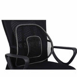 Facial Lotions & Moisturisers: Better Back Support Chair Posture Lumbar Brace Mesh with Massage Beads