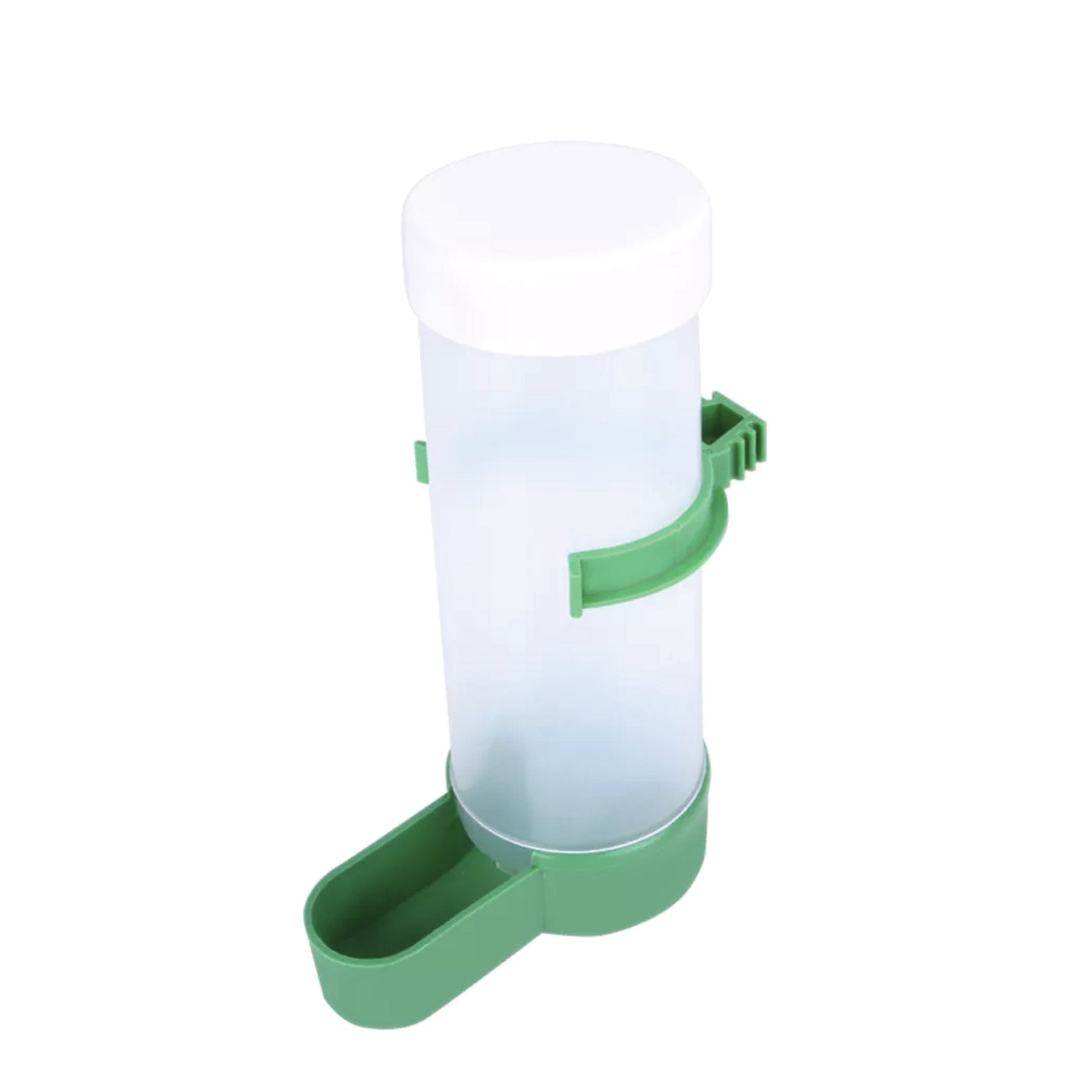 Small Animal Habitats & Cages: Bird Cage Food Dispenser Feeder Automatic Pet Parrot Budgie Cockatiel Aviary