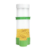 Small Animal Habitats & Cages: Bird Cage Food Dispenser Feeder Automatic Pet Parrot Budgie Cockatiel Aviary