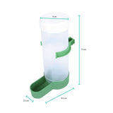 Small Animal Habitats & Cages: Bird Cage Food Dispenser Feeder Automatic Pet Parrot Budgie Cockatiel Aviary