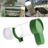 Small Animal Habitats & Cages: Bird Cage Food Dispenser Feeder Automatic Pet Parrot Budgie Cockatiel Aviary