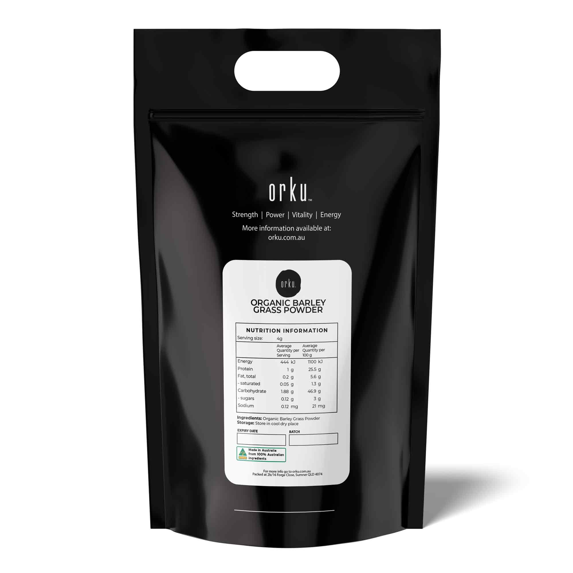 Bulk 20Kg Organic Barley Grass Powder Hordeum Vulgare Leaf Superfood Supplement