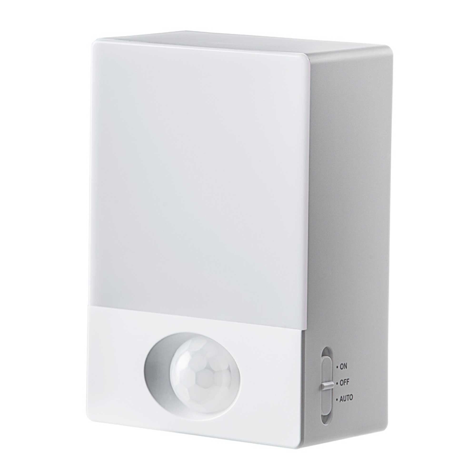Night Lights & Ambient Lighting: Motion Activated LED Light - Square Portable Hanging Battery Night Sensor Lamp