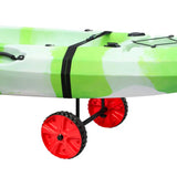 Canoes & Kayaks: Sit On Top Kayak Trolley - Beach Canoe Boat Transporter Cart
