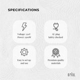 10L Orku Candle Wax Heater With Core Heating Tap - Electric Warmer Melter Pot