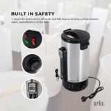 8L Orku Candle Wax Heater With Tap And Accessories - Candle Making Melter Pot