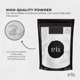 Distilling & Brewing: 2Kg Calcium Sulphate Gypsum Powder -  Food Grade Hydrous Sulfate
