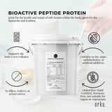 600g Collagen Powder Bucket - Bovine Protein Peptide Supplement Unflavoured