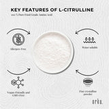 Orku 3Kg L-Citrulline Powder Buckets - 100 % Pure Food Grade Amino Acid