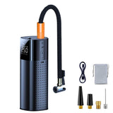 Automotive Parts: Portable Tyre Inflator - Rechargeable Car Bike Tire Air Pump Compressor