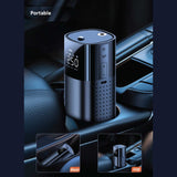 Automotive Parts: Portable Tyre Inflator - Rechargeable Car Bike Tire Air Pump Compressor