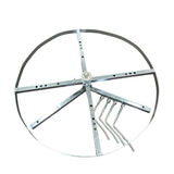 Fencing: Tooleroo Fence Wire Spinner Dispenser Reel - 4 Size Adjustable Coil Winder