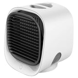 Aroma Diffusers: USB Mini Air Purifier - Portable Desktop Air Conditioner Cooling Fan With Water