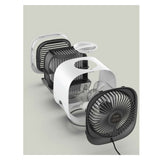 Aroma Diffusers: USB Mini Air Purifier - Portable Desktop Air Conditioner Cooling Fan With Water