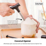 Kitchen Utensils: 1x Kitchee Coconut Opener - Stainless Steel Hole Punch Kitchen Tool