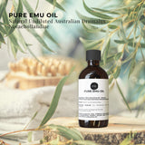 Facial Lotions & Moisturisers: Orku 100ml Pure Emu Oil - Natural Undiluted Australian Dromaius Novaehollandiae