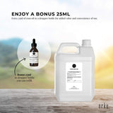 Orku 5L Pure Emu Oil + Bonus 25ml Bottle - Australian Dromaius Novaehollandiae