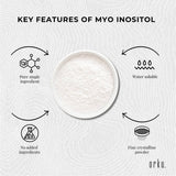 Vitamins & Supplements: Orku 1Kg Myo Inositol Powder - USP Grade High Purity Unflavoured