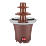 Kitchen Appliance Accessories: Kitchee 3 Tier Mini Chocolate Fountain Fondue Electric Machine