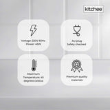Kitchen Appliance Accessories: Kitchee 3 Tier Mini Chocolate Fountain Fondue Electric Machine