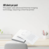 Shipping Supplies: Tooleroo 100x Sheets A4 Thermal Printer Paper White - BPA Free
