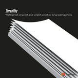 Shipping Supplies: Tooleroo 100x Sheets A4 Thermal Printer Paper White - BPA Free