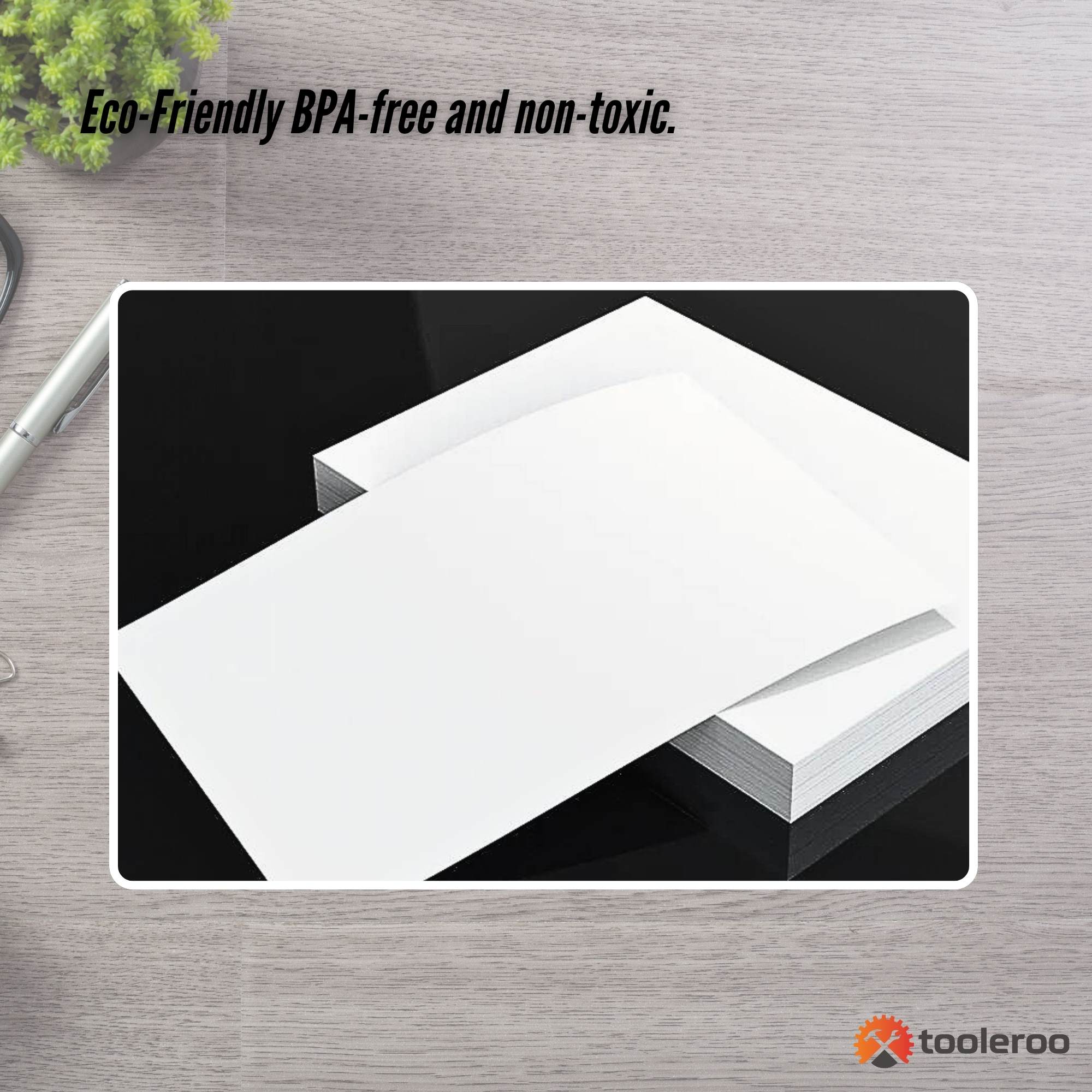 Shipping Supplies: Tooleroo 100x Sheets A4 Thermal Printer Paper White - BPA Free