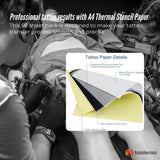 Paper Products: Tooleroo 50x Sheets A4 Tattoo Thermal Paper - for Professional Stencil Transfer