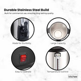 Kettles: Kitchee 20L Electric Water Boiler - Stainless Steel Commercial Hot Liquid Urn