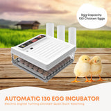 Coop & Hutch Accessories: Automatic 130 Egg Incubator - Electric Digital Turning Chicken Quail Duck Hatching