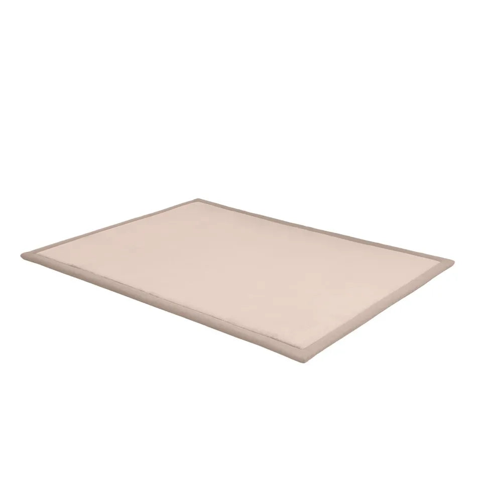 Kitchee Foam Floor Mat 150x200cm - Padded Thick Soft Tatami Style Rug Cream